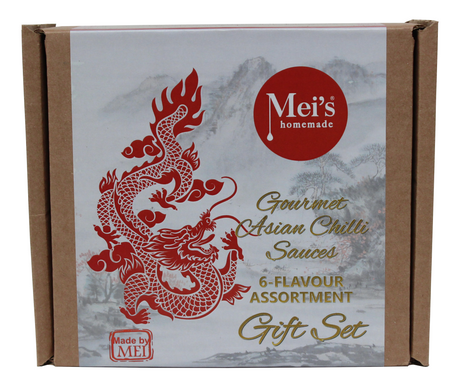 6-Flavour Chilli Sauce Assortment Gift Set