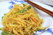 Satay noodles vermicelli vegetables vegans gluten free